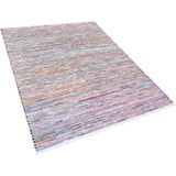 BARTIN - Laagpolig vloerkleed - Kleur/Wit - 160 x 230 cm - Polyester
