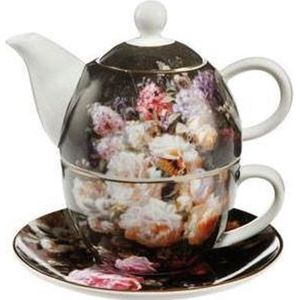 Goebel Quality:  Still Life with Roses  Tea for One