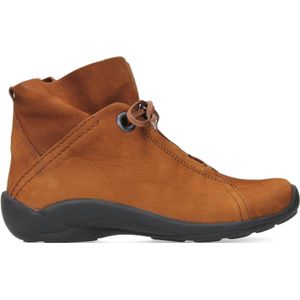 Wolky Hoge veterschoenen Diana cognac nubuck