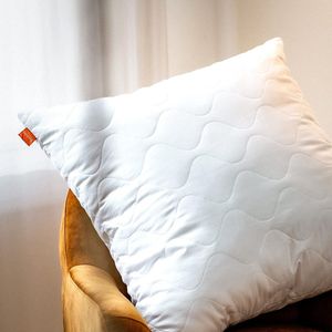 Comfort 100 hoofdkussen, Ökotex, wasbaar tot 60 graden, Made in EU, 80 x 80 cm, wit