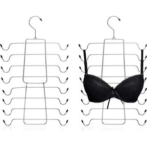 Meerlaagse kledinghangers - set van 2 voor tanktops en cami beha's