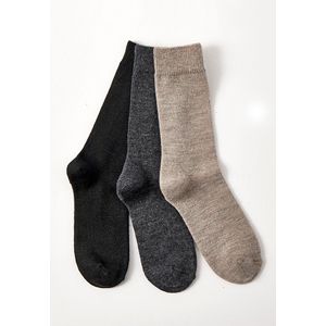 Damart - Set van 3 paar effen sokken, Thermolactyl® - Heren - Veelkleurig - 45/47