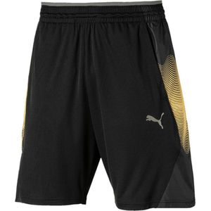 PUMA Collective Graphic Short Heren - Puma Black - Maat S