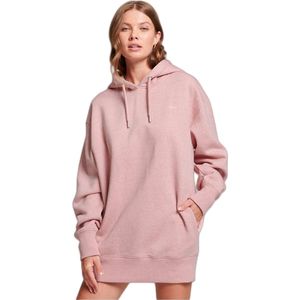 Superdry - Biologisch katoenen sweatjurk met geborduurd logo - Dames - Jurken