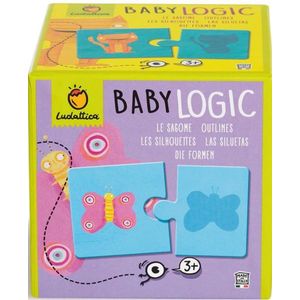 Ludattica Legpuzzel Baby Logic Outlines Karton 20 Stukjes