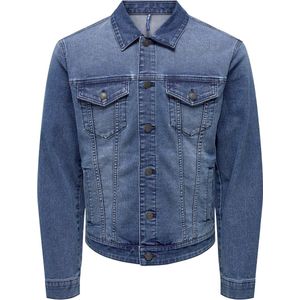 ONLY & SONS ONSCOIN MID. BLUE 4333 JACKET NOOS Heren Jas - Maat XL