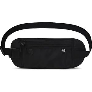 Bastix - Heuptasje voor op reis - heuptasje voor heren met RFID-bescherming EXTRA PLATTE heuptasje Heuptasje reisheuptasje kan onder kleding gedragen worden