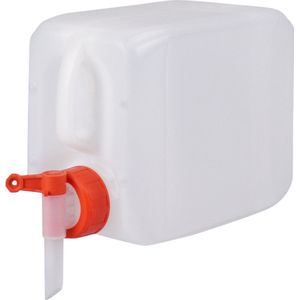 Jerrycan met kraan 2,5L - voor water en gevaarlijke vloeistoffen - naturel