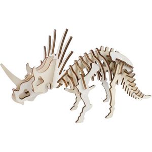 Bouwpakket 3D Puzzel Triceratops Dinosaurus