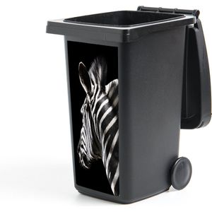 Container sticker Zebra - Wilde dieren - Patronen - 44x98 cm - Kliko sticker