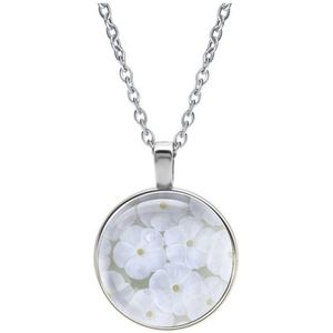 Ketting Glas - Bloemen