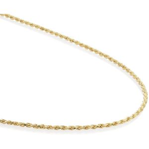 Sparkling Jewels ketting - Zilver goudkleurig verguld SN-RPG