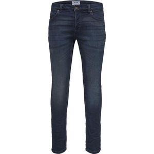 Only & Sons Jeans Onsloom Dark Blue Sweat Pk 3631 Noo 22013631 Blue Denim Mannen Maat - W33 X L30