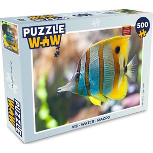 Puzzel Vis - Water - Macro - Legpuzzel - Puzzel 500 stukjes