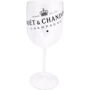Moët & Chandon Transparant Acryl Champagne Glas - 1 stuk