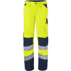 HAVEP Werkbroek High Visibility 80228 - Fluo Geel/Donker Denim - 54