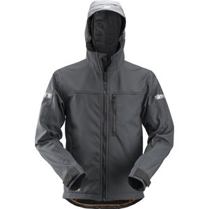 Snickers Workwear Snickers 1229 Softshell Werkjas AllroundWork Staalgrijs/Zwart