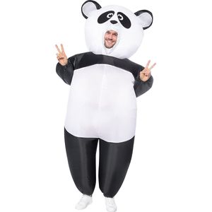FUNIDELIA Opblaasbaar Panda Kostuum voor volwassenen - Ons Size