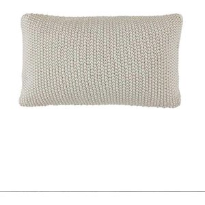 MARC O'POLO Nordic Knit Sierkussen Vierkant Oatmeal - 50x50 cm