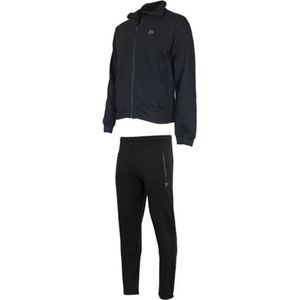 Donnay - Joggingsuit Mees - Joggingpak - Zwart (020)- Maat S