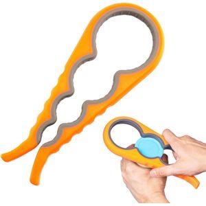 Multifunctionele handmatige blikopener van kunststof - Voor blikjes en flessen