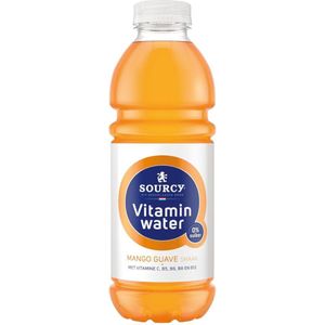 Vitaminewater 0% Sourcy Mango Guave Smaak 6 flessen 1 Liter