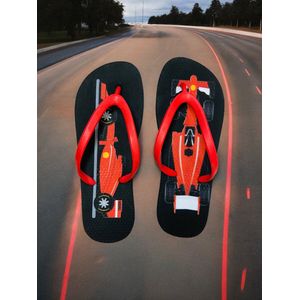 Owniez Flip Flops - Formule 1 Race Wagen Slippers - Kinderen - Jongens - Comfortabele en Duurzame Slippers - Maat 27-28