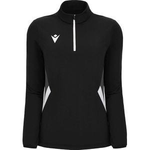 Macron Victory Maira Ziptop Dames - Zwart / Wit | Maat: S