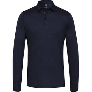 Desoto - Polo New Hai Strijkvrij Donkerblauw - Slim-fit - Heren Poloshirt Maat XL
