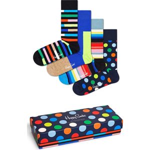 Happy Socks sokken - New Classic Socks Gift Set (4-pack) - Unisex - Maat: 36-40