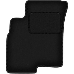 Chauffeursmat zwart voor: Kia Magentis I sedan (2001-2006)