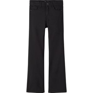 name it NKFPOLLY SKINNY BO TWI PANT 1313-LL NOOS Meisjes Jeans - Black - Maat 164