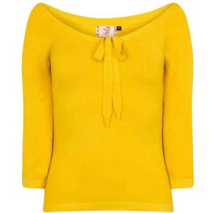 Dancing Days - PRETTY ILLUSION Longsleeve top - M - Geel