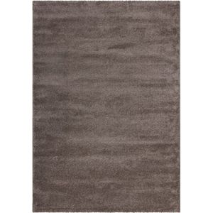 Softtouch | Hoogpolig Vloerkleed | Light Brown | Hoogwaardige Kwaliteit | 80x150 cm