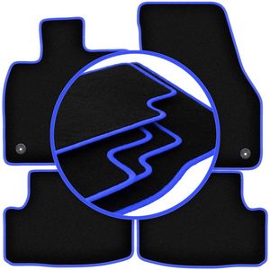 CARLUX-BLAUW automatten voor: Skoda Karoq crossover (2017-)