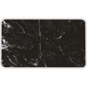 Zak!Designs Osmos Serveerschaal - Melamine - 23,5 x 16 x 0,4 cm - Zwart