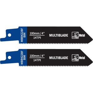 Multiblade Reciprozaagblad BIM MBR422BF Metaal 100mm (2 stuks)