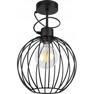 Plafondlamp Industrieel Enkel Korf/Metaal Woonkamer
