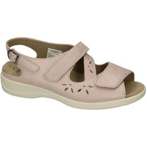 Solidus -Dames - nude / oud-roze - sandalen - maat 38
