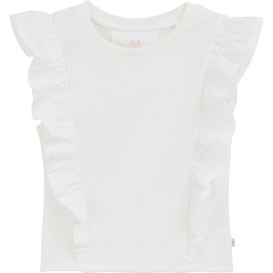 WE Fashion Meisjes top met ruches