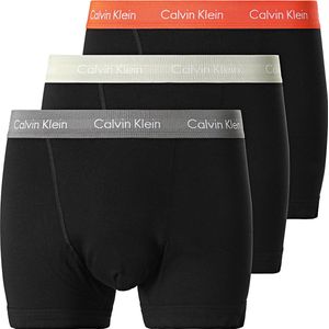 Calvin Klein - Heren Onderbroeken 3-Pack Boxers - Zwart - Maat L