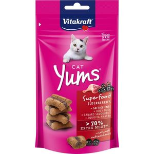 Vitakraft Cat Yums Superfood Vlierbes 40 g