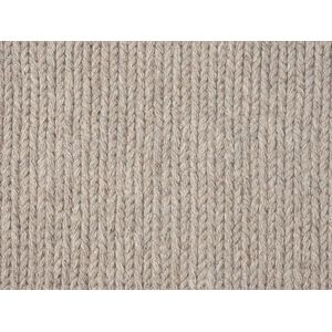 the carpet Premium Wool Handgeweven Vloerkleed, Natuurlijke Vezel Wollen Vloerkleed, Scandinavische Flatweave Stijl Elegantie, 160x160 rond