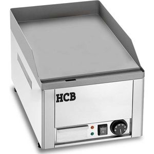 HCB® - Professionele Horeca Bakplaat - 36 cm - 230V - RVS - Electrisch Grill apparaat