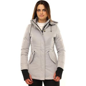 Versano Rani N Parka Dames Winterjas XXS - Grijs