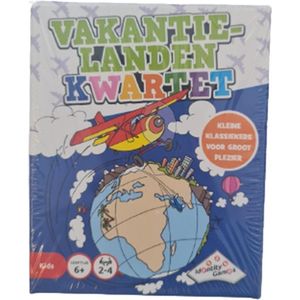 Vakantielanden Kwartet - Voor onderweg - 36 kaarten