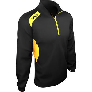 Team Tech Half Zip Train Jacket Pique Black/Amber SB/ 158