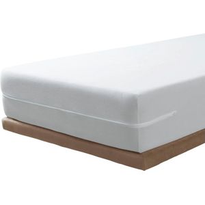 Matrashoes 90x190/200 cm | Zijden zachte microvezel badstof | Perfecte pasvorm met rits | Oeko-Tex gecertificeerd