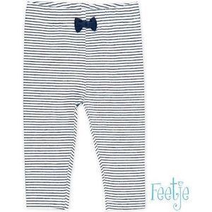 Feetje legging streep petite cherie|MT. 80|Wit