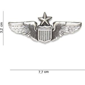 Embleem metaal Wing senior pilot pin